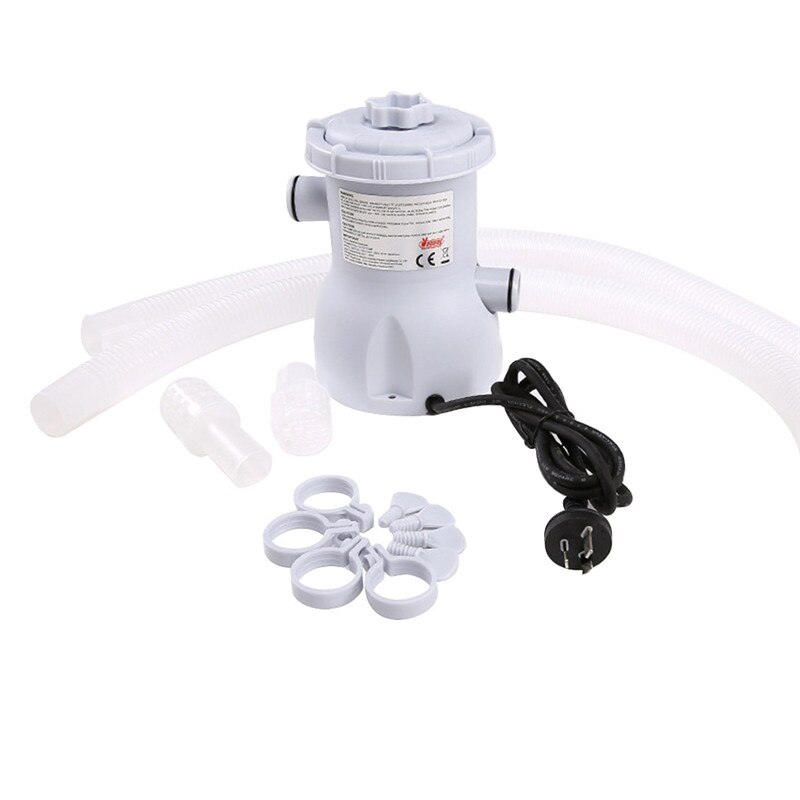 Electric Swimming Pool Filter Pump Clean Above Ground Pools Pool Pump Paddling Pool Pump Water Cleaning Tools 220V-240V UK Plug