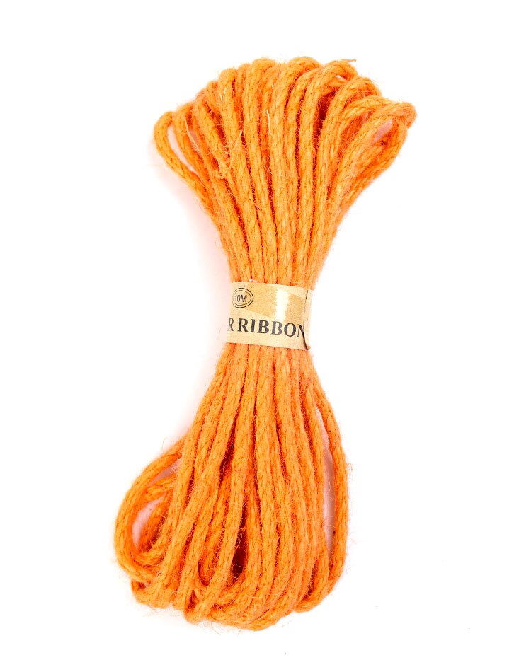 5m/ ruller håndværk hessian hamp reb strik sejlgarn papir originalitet gør-det-selv bryllup fest festival dekoration snor snor wrap: 1.  b4-5