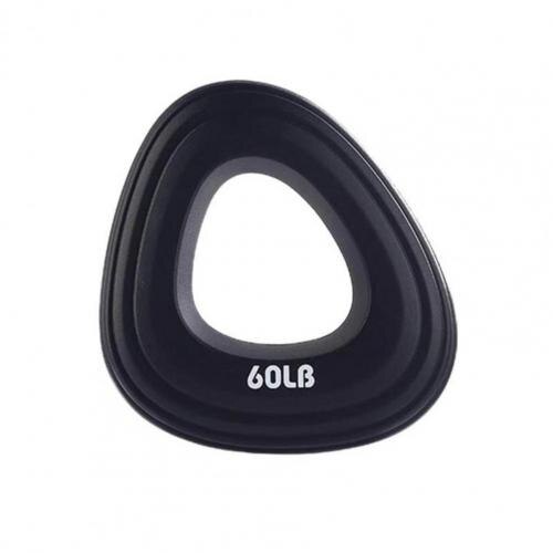 Hand Gripper Flexible Elastic Strengthener Silicone Triangular Finger Gripper Trainer for Office People эспандер динамометр: Black