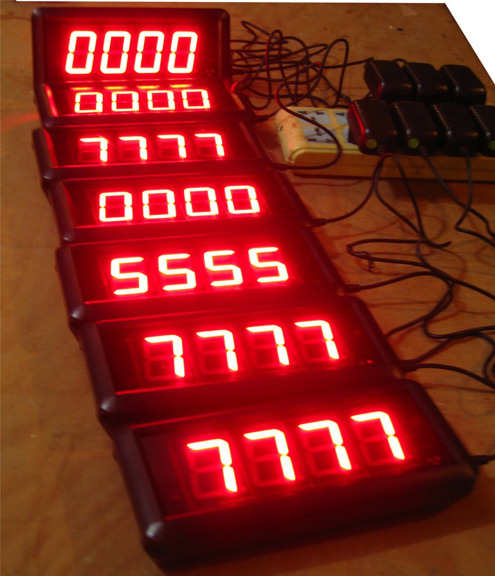 1.8inch red color 9999 days countdown clock event, examination, sports day countdown(HIT4-1.8R)