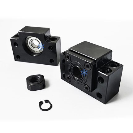 1einstellen BK25/BF25/ BKBF25 Ball Schraube Ende Unterstützt Lagerbier Halterungen Für CNC Teil Hohe Ball schraube Unterstützung