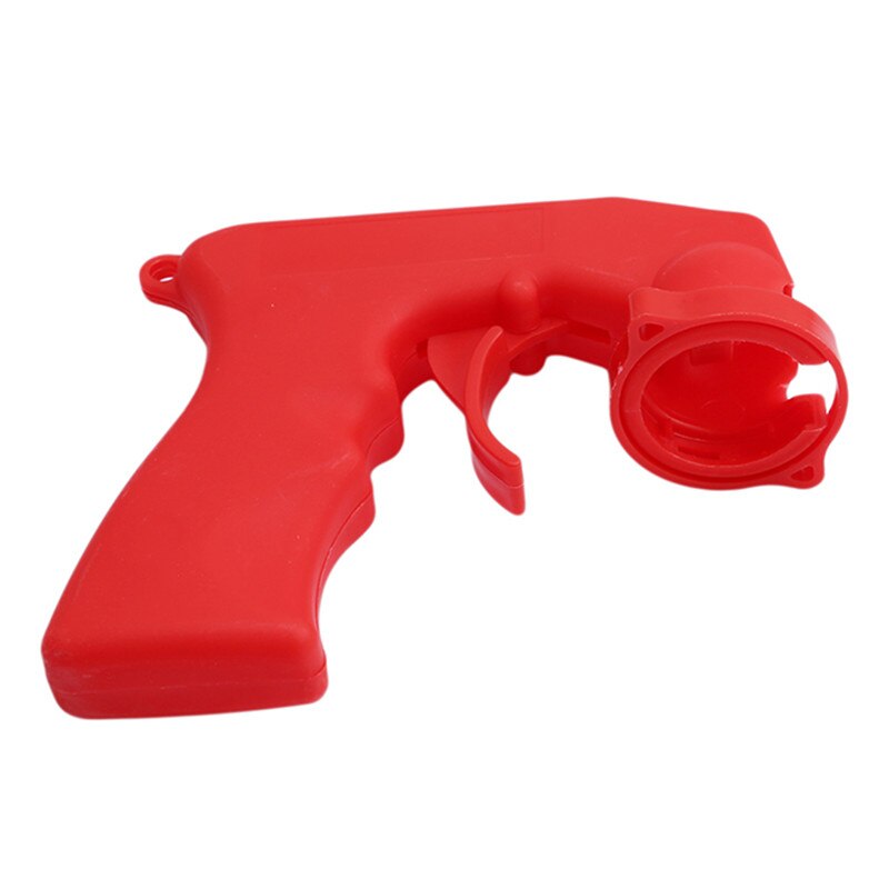 Portable Handle Spray Gun Aerosol Spray Can Handle with Full Grip Trigger for Painting Hand Tool Set: black