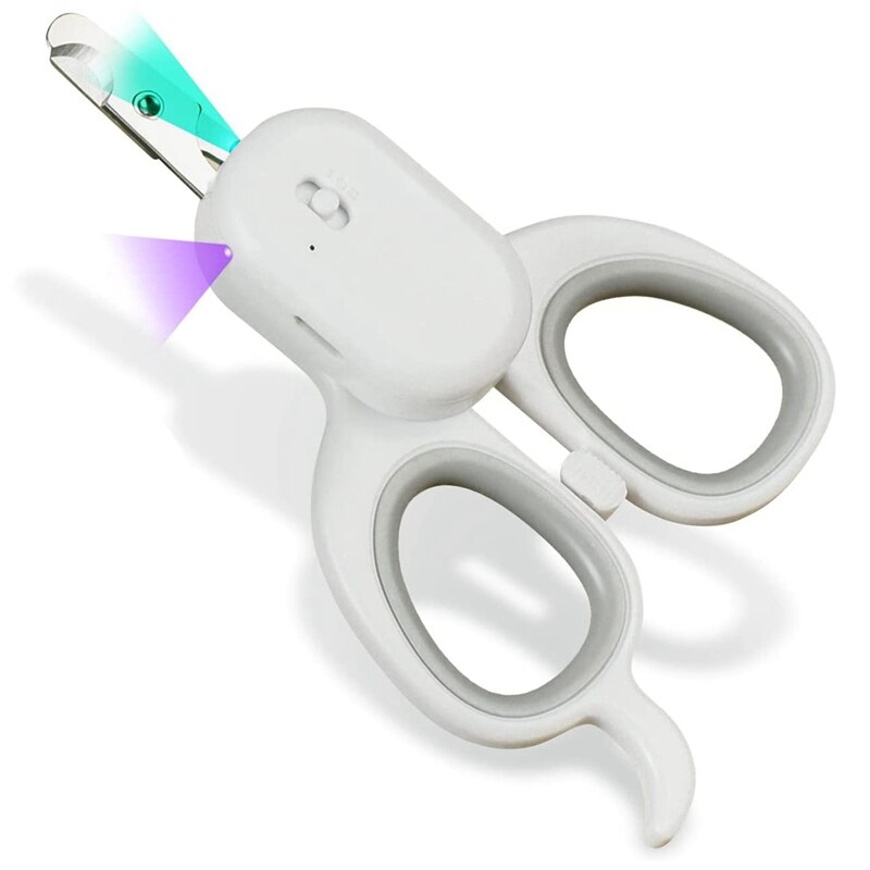 Tagliaunghie per animali domestici tagliaunghie per animali domestici per cani e gatti con luce a LED con tagliaunghie per animali domestici con protezione di sicurezza: Default Title