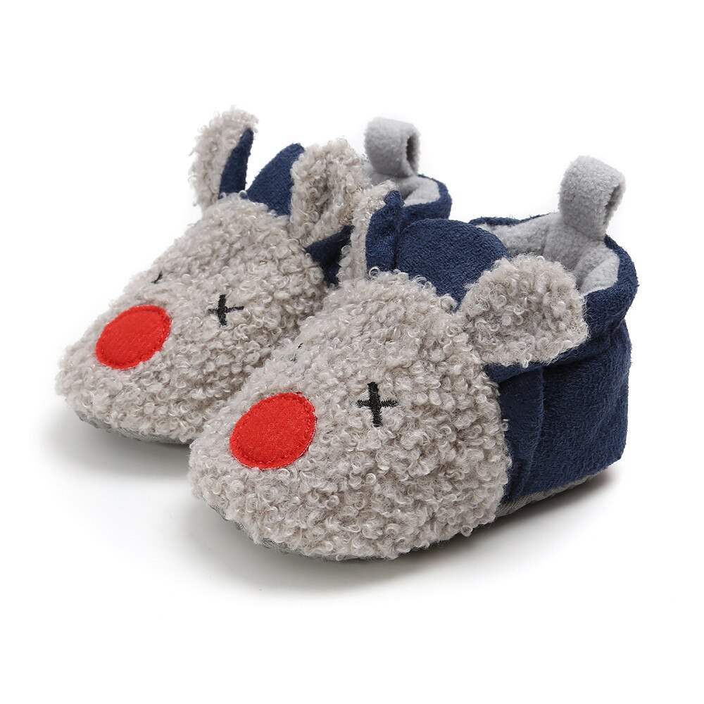 Enfant enfants pantoufles tout compris coton dessin animé doux intérieur bébé coton pantoufles bébé garçons filles chaussures maison pantoufles