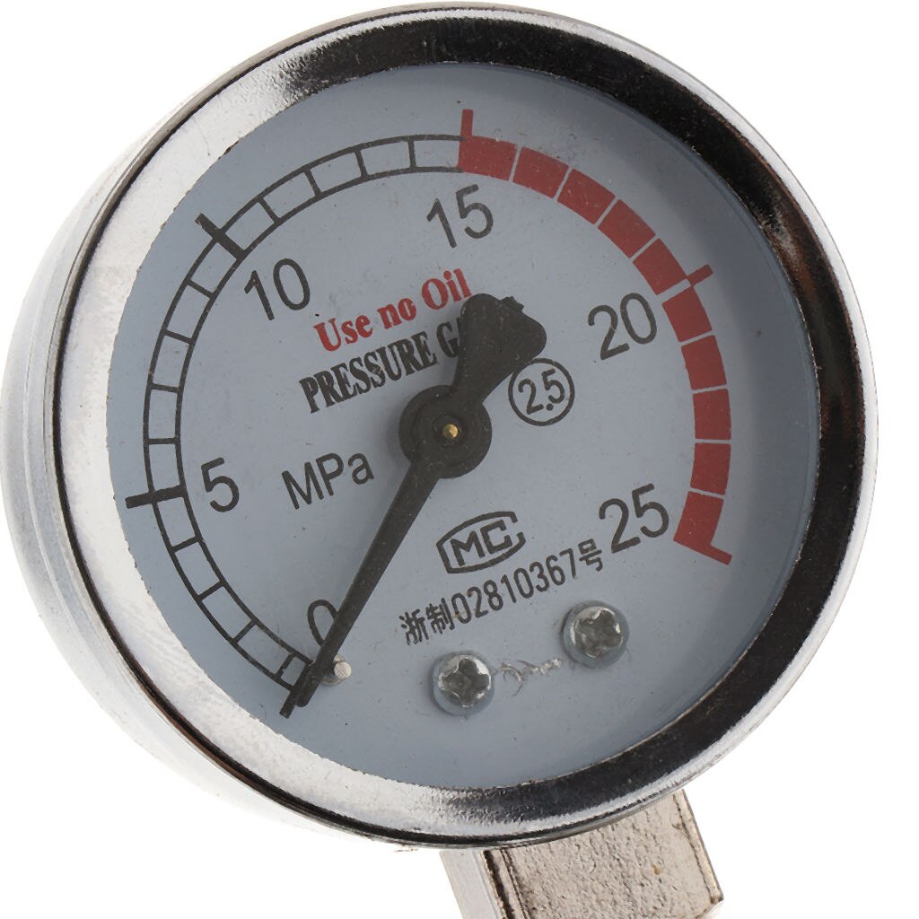 Argon Regulator With Flowmeter TIG MIG Welding CO2 Regulator - 0 to 25 MPA Pressure Gauge