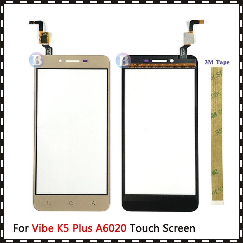 5.0" For Lenovo Vibe K5 Plus A6020 A6020a40 A6020a46 K5 Touch Screen Digitizer Sensor Outer Glass Lens Panel