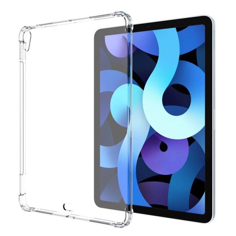 Étui en silicone pour iPad Air 10.9 ' étui Transparent Transparent souple coque arrière pour iPad Air 4 10.9'' air4 A2324 A2072: Default Title