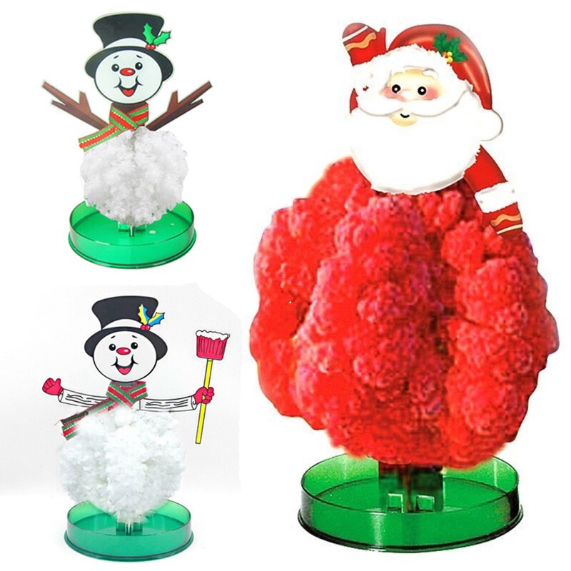 Paper Tree Blossoming Christmas Tree Magical Magic Growth Christmas Tree Paper Tree Blossoming Children's Strange Toys