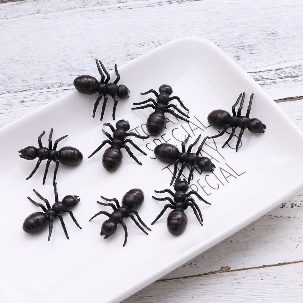 30Pcs Gesimuleerde Grote Mieren Nep Dier Insect Prank Speelgoed Feestartikelen