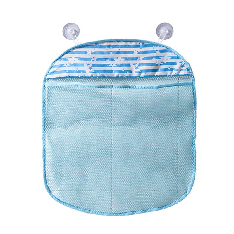 Toys Tidy Bag Baby Mesh Toy Bag Doll Suction Bathtub Organizer Bath Toy Net Bags Storage Bags: BL