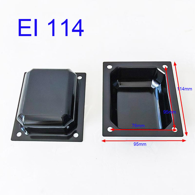 10 Uds EI66/76/86/96/105/114 transformador cubierta superior campanas cubiertas lado de hierro protector superior accesorios de altavoz