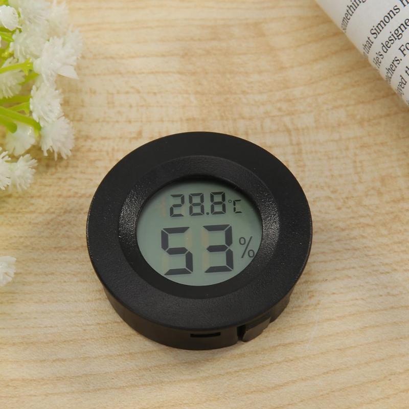 Digital LCD Thermometer Hygrometer Electronic Temperature Humidity Meter Terrarium Box Thermometer