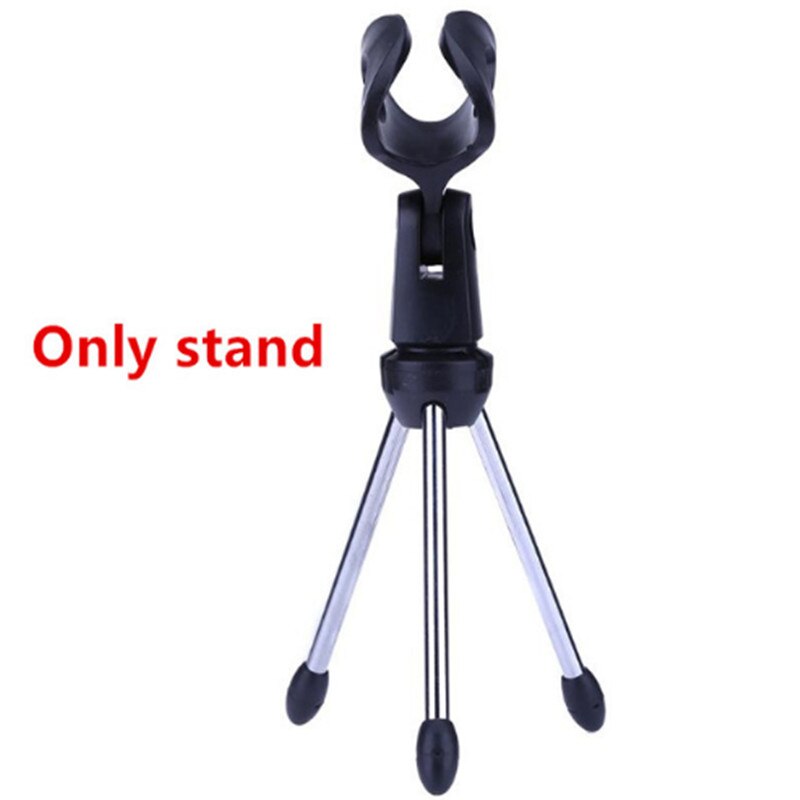 FGHGF mikrofon WS858 Bluetooth sans fil condensateur magique karaoké Microphone lecteur de téléphone portable micro haut-parleur enregistrer de la musique: Only  Stand