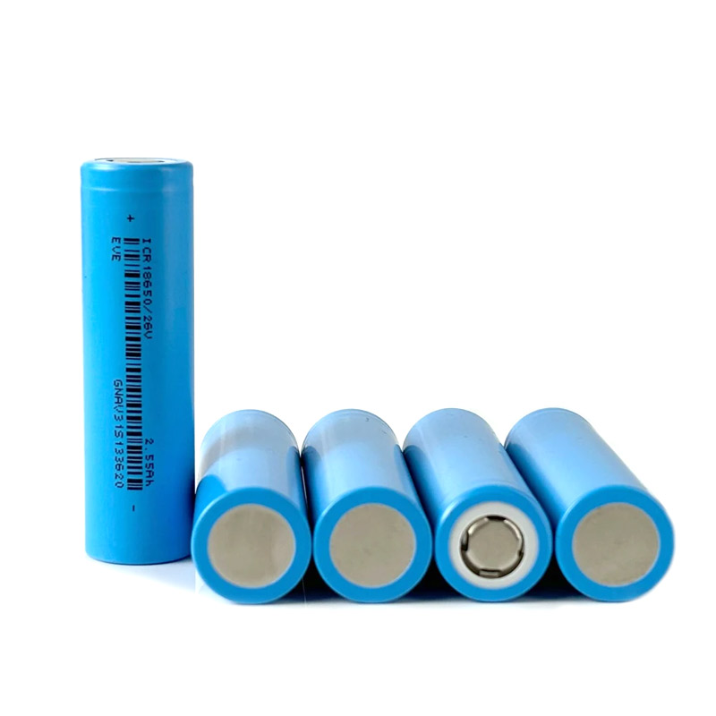 2-50 stks EVE 26 V ICR 18650 Batterij 2550 mAh CDR 7.5A 3.6 V Platte Top Batterij Oplaadbare Lithium-ion Mobiele Voor DIY Batterij