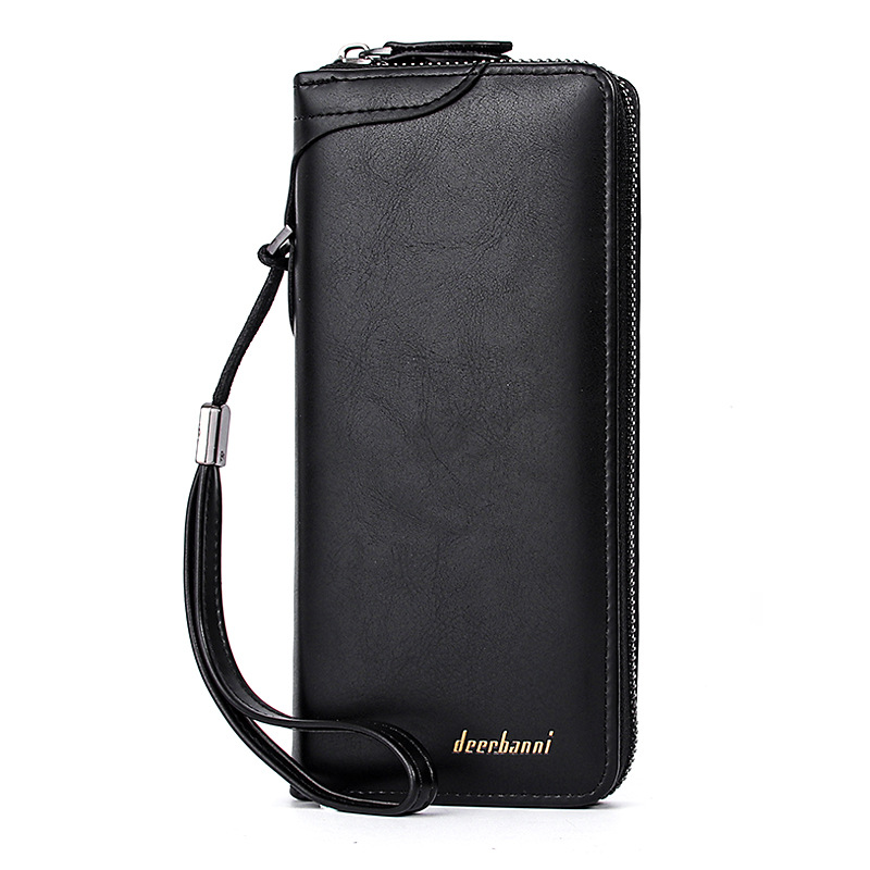 Mannen Portefeuilles Business Handtas Clutch Bag Portemonnee Mobiele Telefoon Zak Portemonnee Credit Kaarthouder Billeteras Para Hombre Portemonnee Voor Mannen