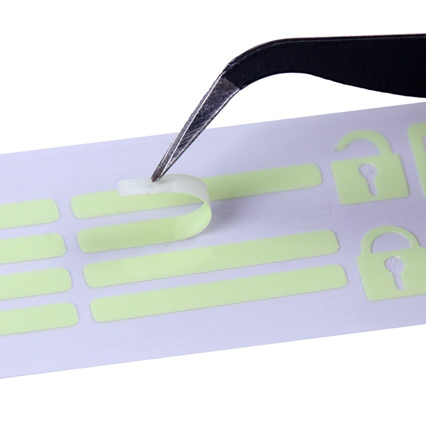 Window Button Luminous Sticker Auto Door Windows Button Prompt Sticker Car Styling Car Door Window Lift Prompt Sticker