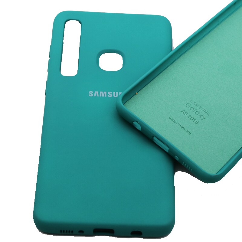 Dla Samsung A9 2018 przypadku cukierki kolor miękkiego silikonu zderzak przypadki na Samsung Galaxy A9 2018 przypadku telefonu dla Samsung A9 2018 okładka