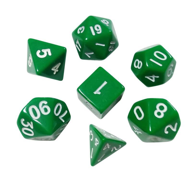 Polyhedral Würfel Anzahl Digitale Würfel Acryl Würfel Brettspiel Würfel Tabelle Spiele Drachen Dungeons DND