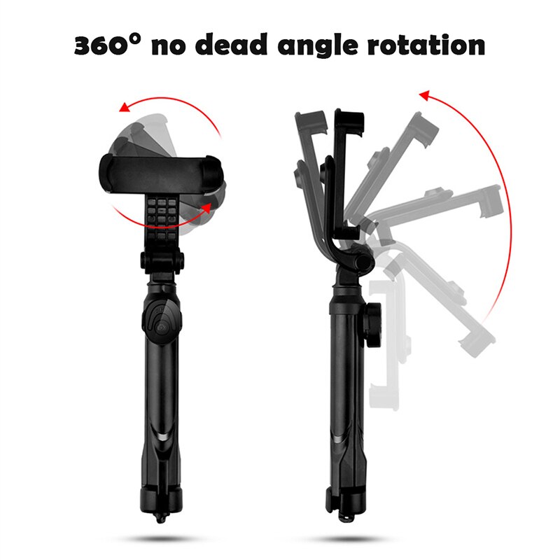 XT10 Palo Selfie 4 In 1 Wireless Bluetooth Selfie Stick Foldable Monopod Handheld Stick for Iphone 8 7 Xs 11 Huawei Selfi Stick