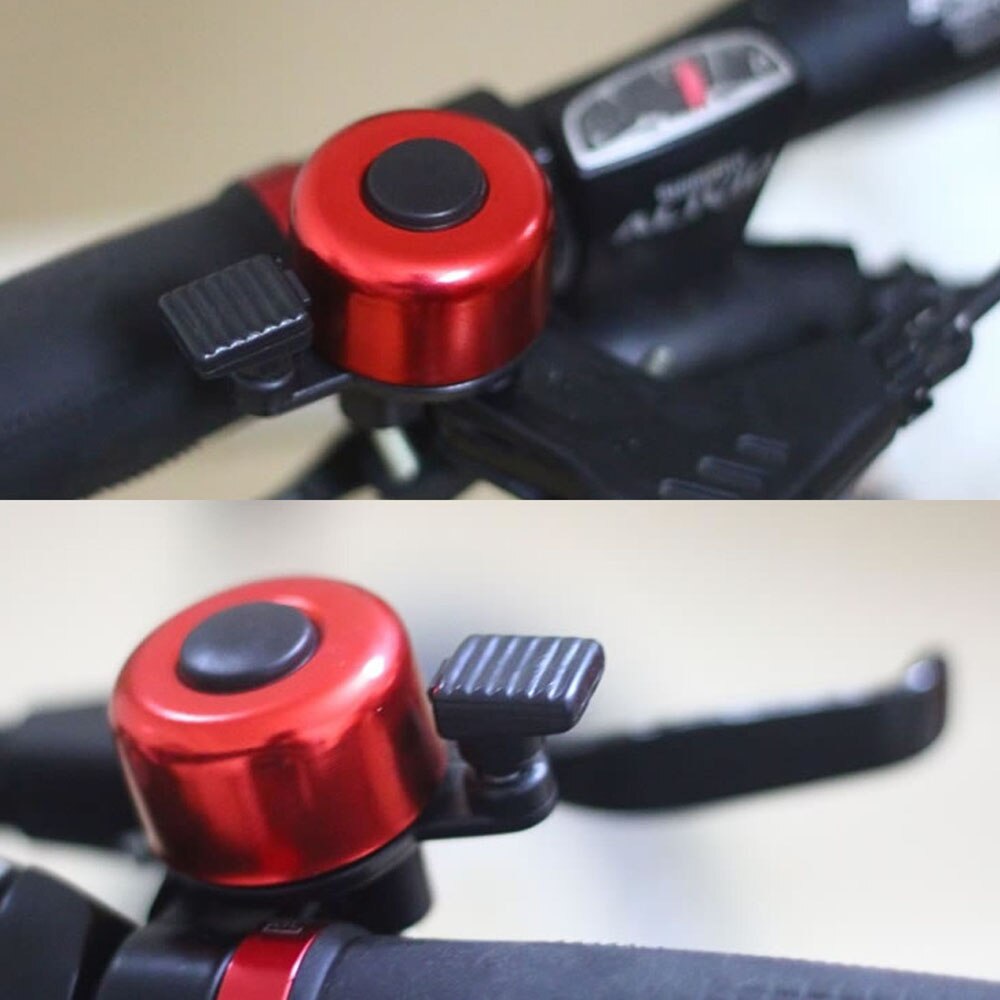Bike Bell Alloy Mountain Road Bicycle Horn Sound Alarm For Safety Cycling Handlebar Metal Ring Bicycle Horn Bike Accessories