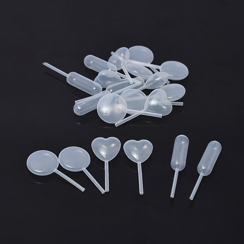 Compte-gouttes de Sauce Glacée pour Cupcake et Pâtisserie, Distributeur, Mini Pipette de Transfert à Presser, Ketchup, Macaron, 4 ml, 50 Pièces