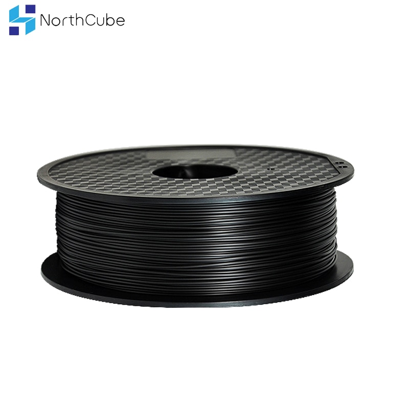 NorthCube – Filament d&#39;imprimante 3D en Fiber de carbone PLA/ABS/PETG/Nylon/PC, précision dimensionnelle de 1.75mm +/-0.05mm, contient 15% de fibres de carbone