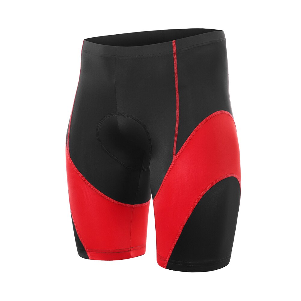 Men Cycling Padded Shorts culotte ciclismo hombre Bicycle Road Bike MTB Mountain Bicycle Shorts: Red / L