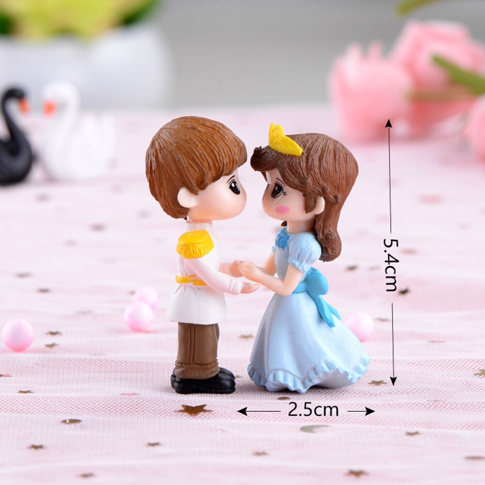 Figurines en forme de Terrarium de grand-père | Figurines mignonnes de Couple amoureux sur chaise, Figurines miniatures de grand-père, accessoires de jardin féerique: H2