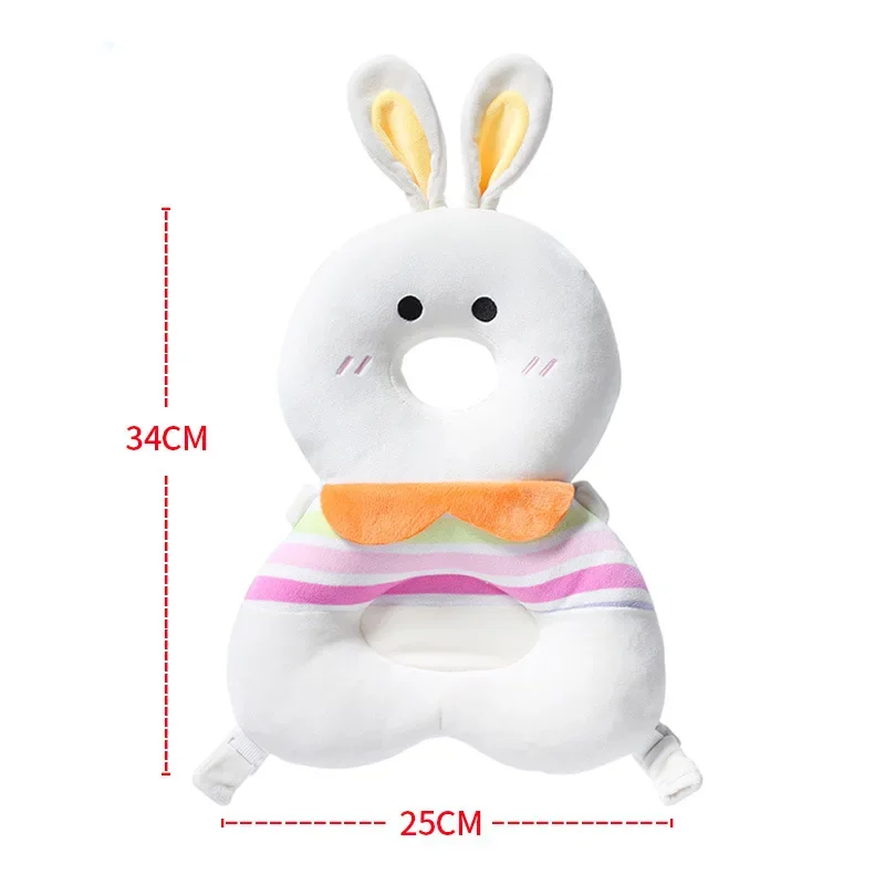 Baby head protection backpack pillow, toddler head safety pad pillow, anti-fall head protection pillow, highly elastic and breathable