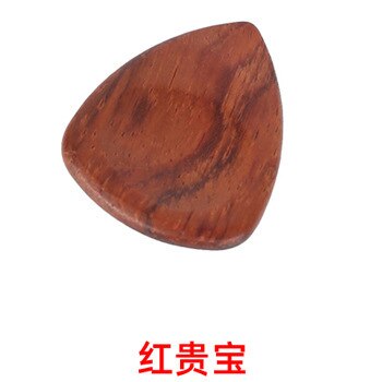 Genuine Wooden Guitar Picks 2.5mm Heavy Smooth Blank Wood Plectrum Mediator Acoustic Electric Bass Guitar Accessories: 5