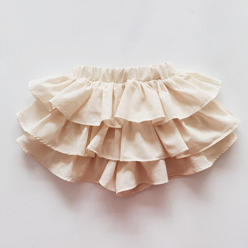 Jolie jupe en coton pour filles de 2 à 5 ans, short de princesse en Triangle, couleur unie, Style coréen, PP