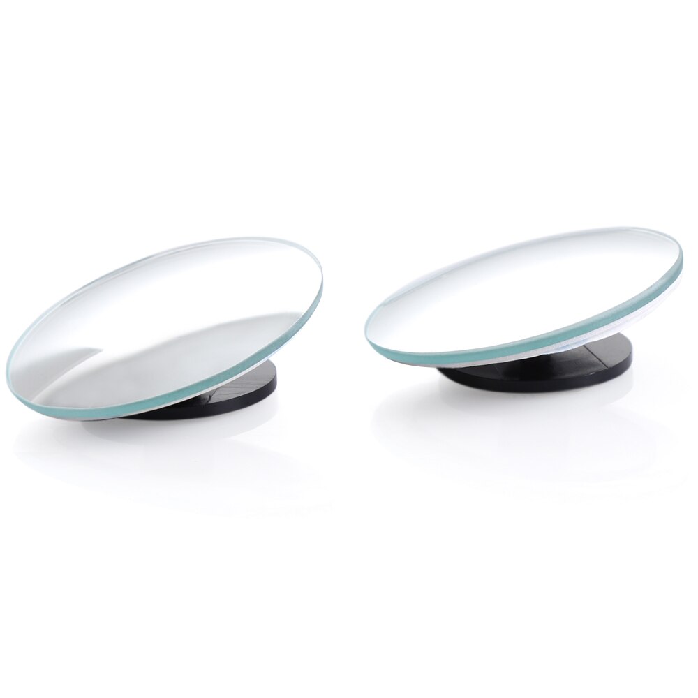 Miroir d'Angle Mort HD, 360 Degrés, Rétroviseur de Voiture, Convexe et Réglable, pour Voiture, Grand Angle, de Stationnement, Sans Bords