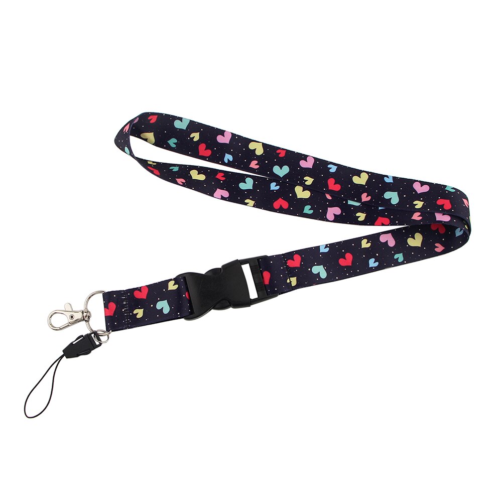 YA155 Overflowing With Love Lanyard For Nurse Keychain Cheetah Badge Camera USB Keychain Neck Strap Lanyard With Card Set: 1