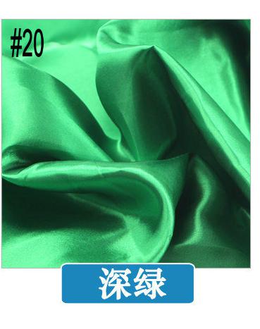 Tecido – tissu en Satin Polyester chinois, longueur 1 mètre largeur 1.45 mètre, bon marché pour mariage bricolage, bleu rose rouge or violet: 20