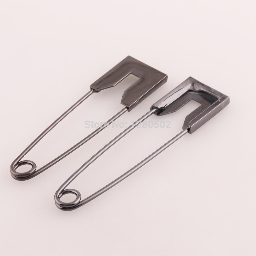 5 stks/partij 80mm zilver/rose gold/zwart/goud kleur grote Veiligheidsspelden Broche Pins Naaien Tool