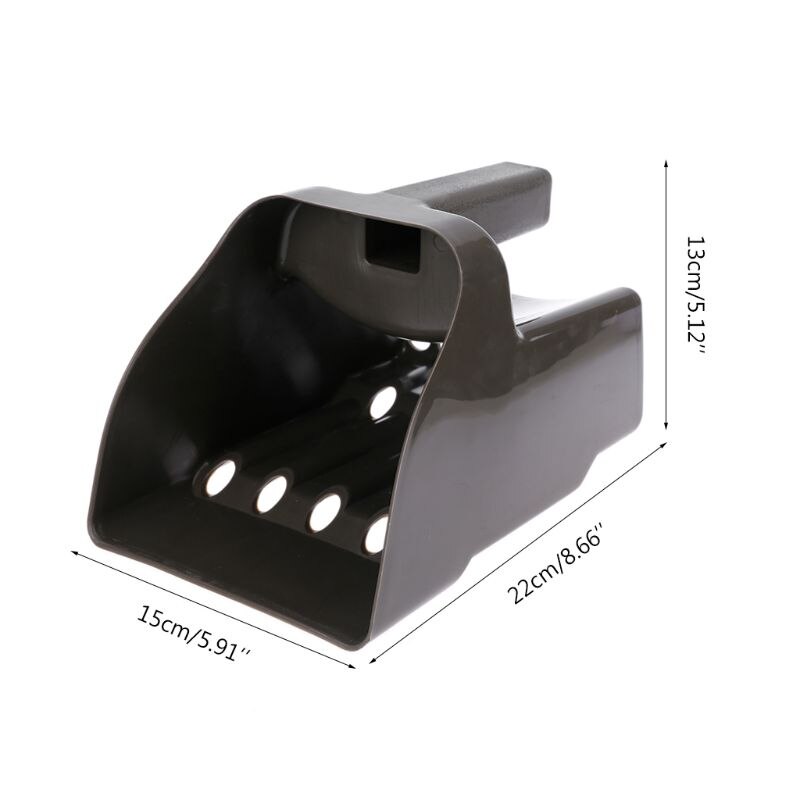 Sand Scoop for Metal Detecting Treasure Hunting Sifter Beach Shovel Gold Mining