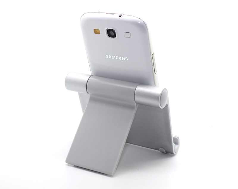 Verstelbare Tablet Standhouder Portable Folding Multi-Hoek Aluminium Houder voor Tablets E-Readers en Smartphones 4 ~ 10.5 inch