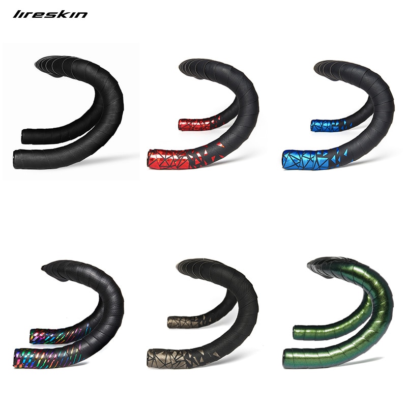 Liteskin-Cinta de manillar para bicicleta de carretera, accesorios de Ciclismo de serie de Metal, correa de engranaje Fixie, envoltura de PU EVA perforada