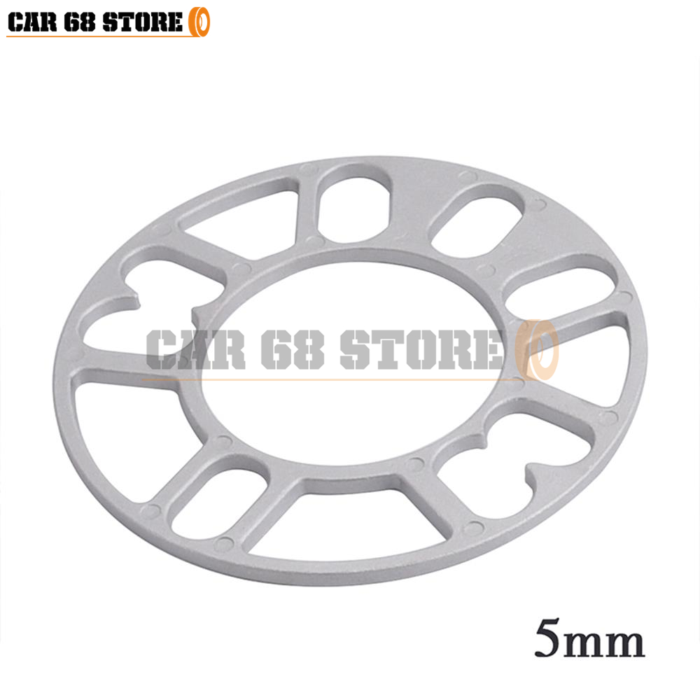 3mm 5mm 8mm 10mm Universal Aluminum Fit 4&amp;5 Lug Car Wheel Spacer Shims Plate 4x100 4x114.3 5x100 5x108 5x114.3 5x120: 5mm
