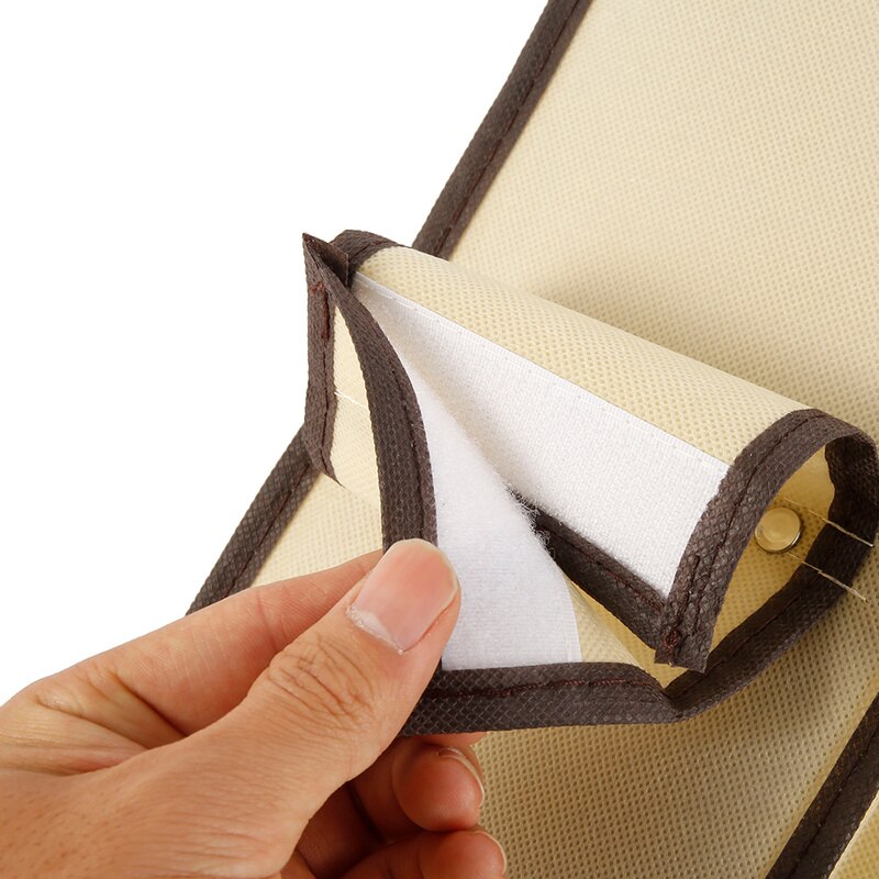 6 Layers Hanging Storage Bag Organizer Drawer Type Shelves Non Woven Wardrobe Shoes Garment Clothes Organiser Storage Bags