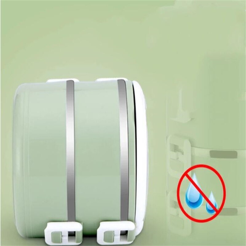 Microwave Stainless Steel Thermal Lunch Box Food Storage Box Travel Picnic Leakproof Portable Students Work Adult Lunch Box