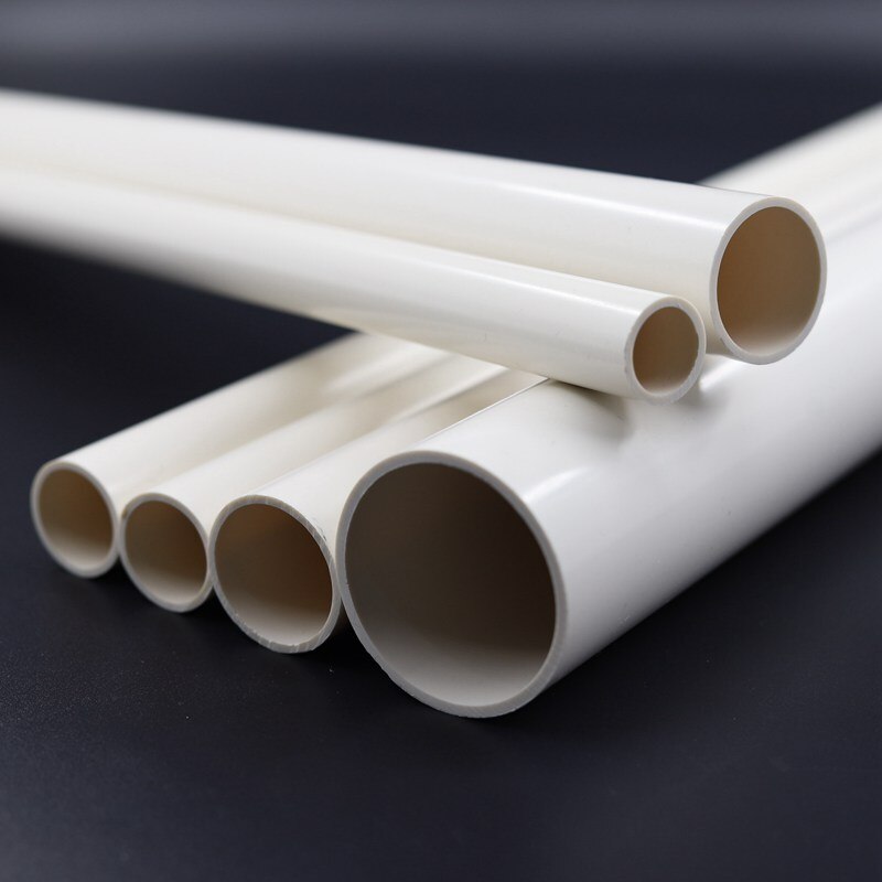 20~50mm White PVC Pipe Connector Direct Aquarium Tank Fittings Water Supply Adapter Irrigation System Garden Water Connectors