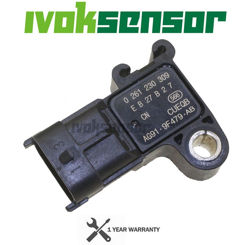 3 Bar Verteiler KARTE Sensor Schub Druck Absender Für Ford Citroen Jaguar Land Rover Mazda Peugeot Volvo 0261230309 0261230453