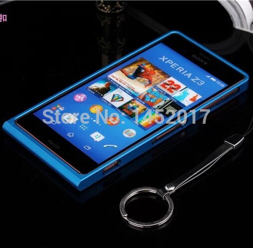 Funda protectora de aluminio Ultra fina de lujo Z3 para Sony Xperia Z3 D6653 D6633