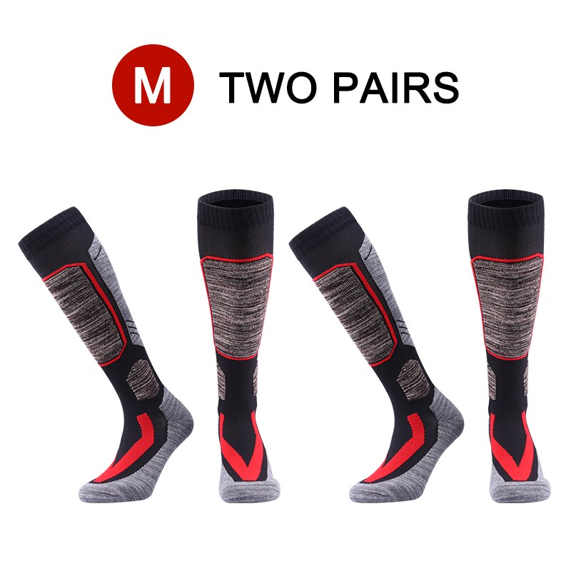 X-TIGER Women Winter Ski Socks Warm Thermal Thicken Cotton Sports Snowboard Cycling Running Skiing Socks Thermosocks Leg Socks: N-HXW-0101-2T