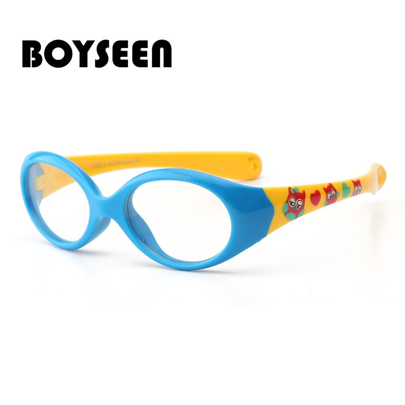 BOYSEEN Children's glasses frame Silicone frame Outdoor sports Kid Optical glasses 852