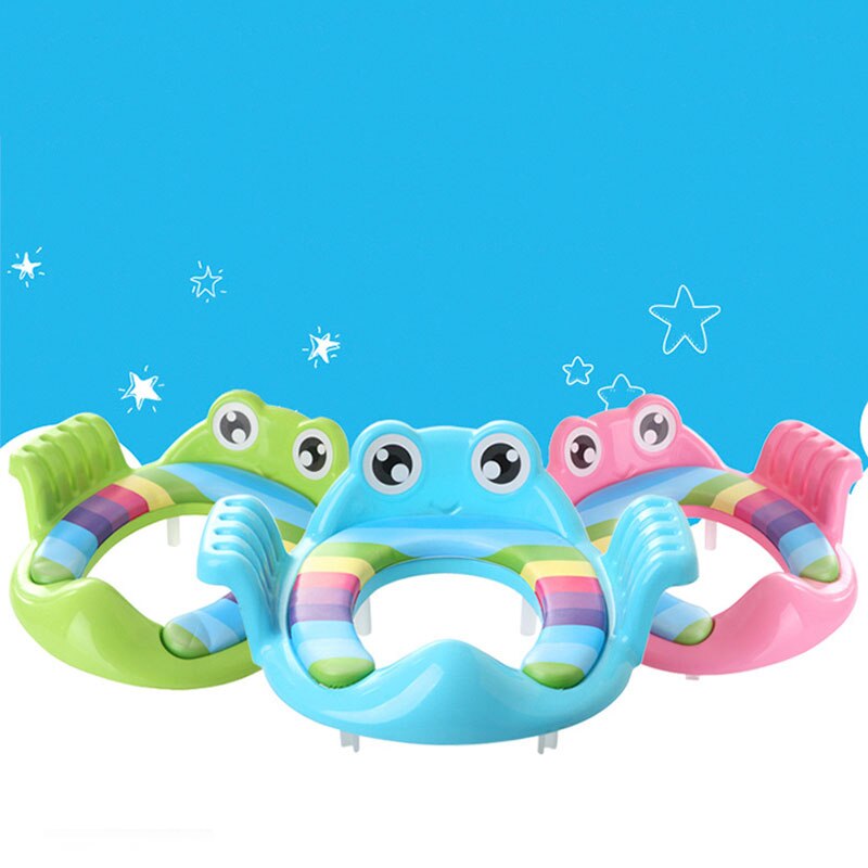 grenouille bébé enfant siège de toilette en plastique Portable coffre-fort Pot Potties chaise de formation Grils garçon formateurs Pot pour -nés