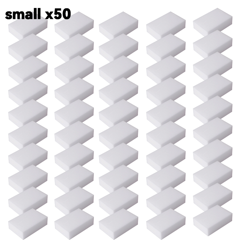 5/50PCS Melamin Schwamm Magie Schwamm Radiergummi Melamin Schwamm Reiniger Reinigung Schwämme für Küche Bad Reinigung Werkzeuge: Rot