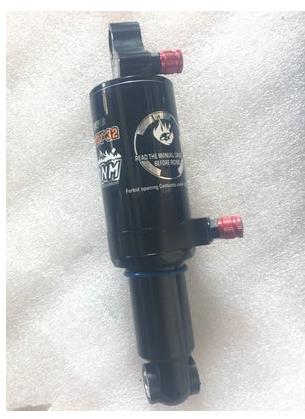 Kalosse, amortiguador trasero para bicicleta de montaña de 165mm, suspensión neumática de viaje,: Default Title