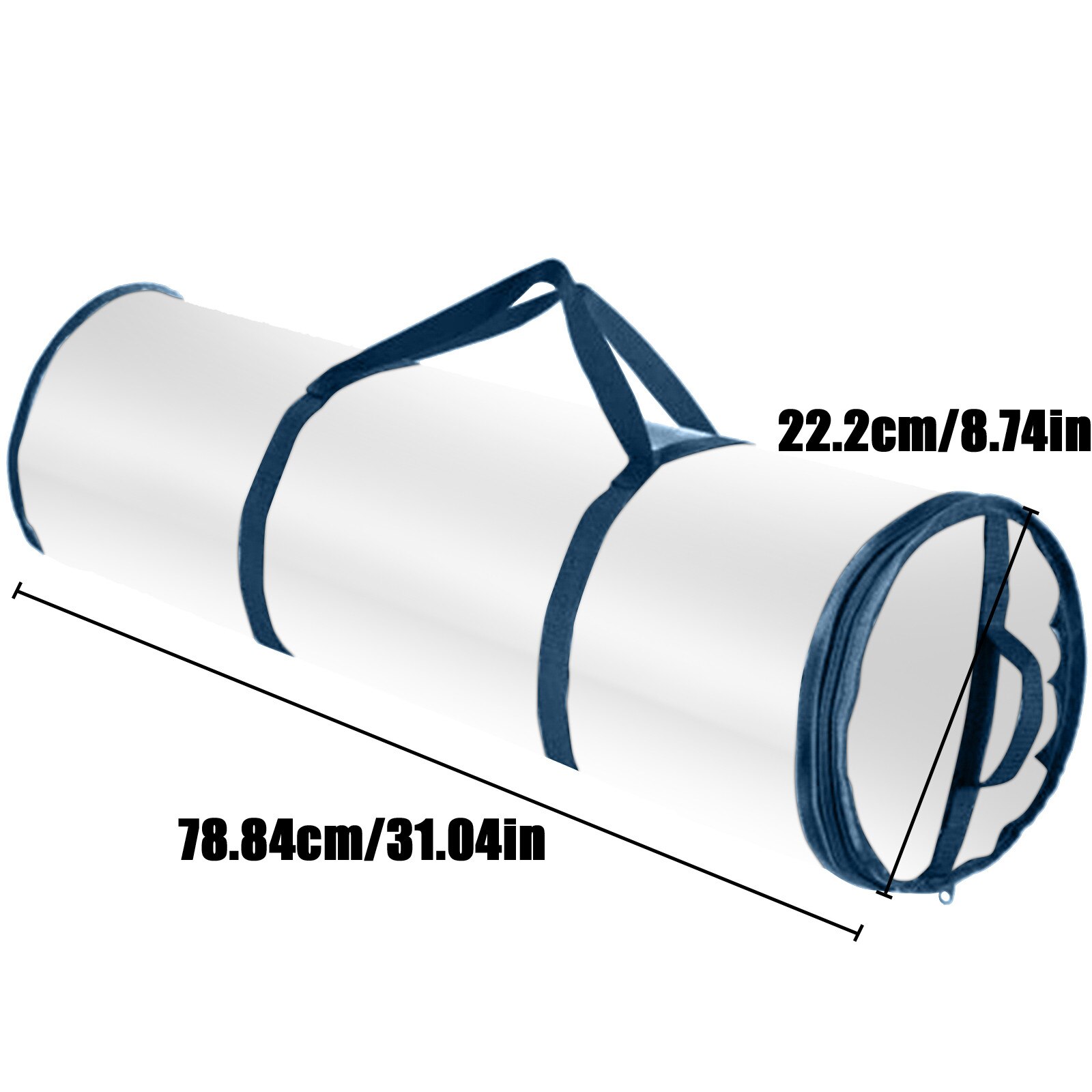 Organizer Water Proof Pvc Fabric Wrapping Paper Roll Bag Collapsible Storage Bags Are Easy To Store In Closets Attics